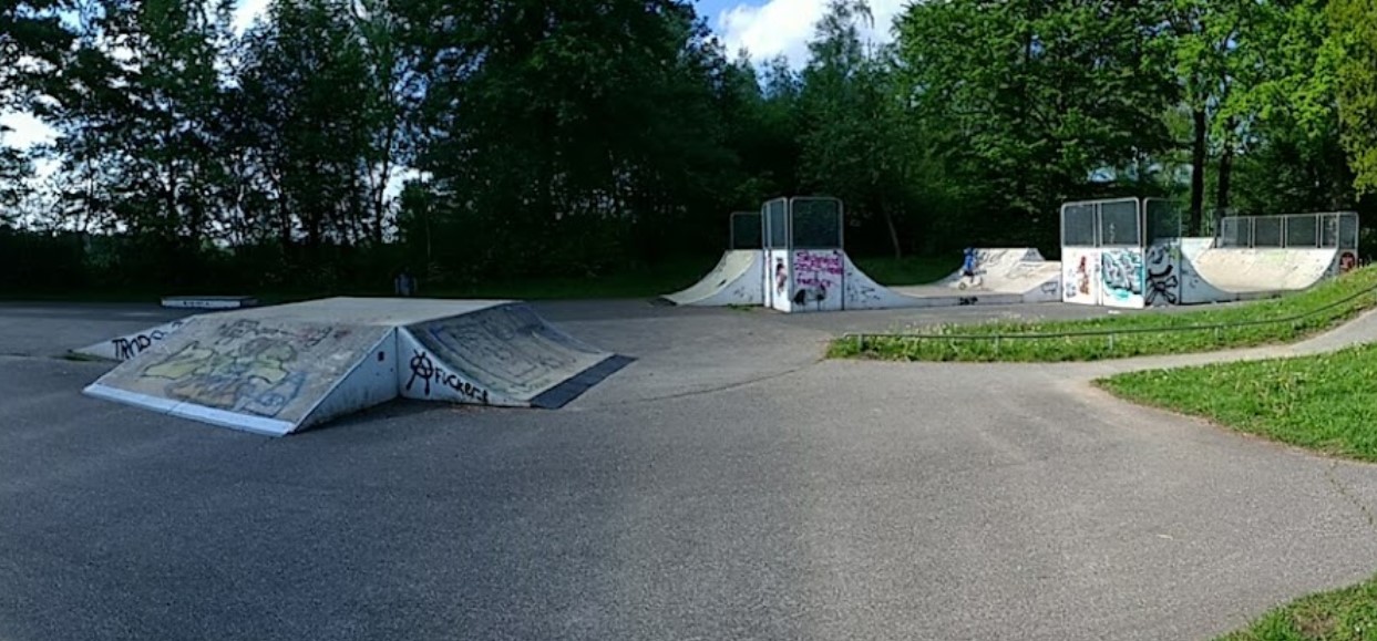 Der aktuelle Skaterpark an der Barmstedter Straße