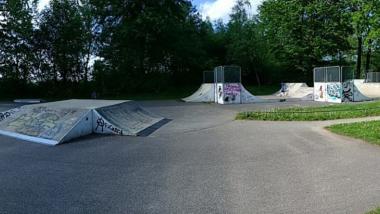 Der aktuelle Skaterpark an der Barmstedter Straße